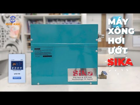 MÁY XÔNG HƠI ƯỚT Sika - Giải pháp xông hơi phù hợp với mọi gia đình.