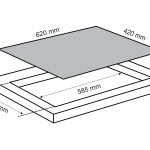 Kích Thước Bếp Điện Từ Đôi Batani EG-600M 2000W Cảm Ứng