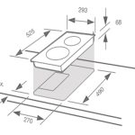 Kích Thước Bếp Điện Từ Đôi Domino Fagor 3MF-2IAX Cảm Ứng