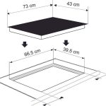 Kích Thước Bếp Điện Từ Đôi Munchen G60I 2600W Cảm Ứng