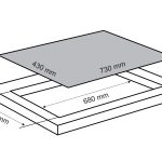 Kích Thước Bếp Điện Từ Hồng Ngoại Đôi Batani EG-02P4 2700W Cảm Ứng