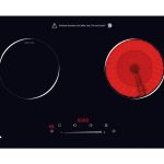 Mặt Trước Bếp Điện Từ Hồng Ngoại Đôi Batani EG-02P4 2700W Cảm Ứng