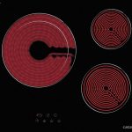 Mặt Trước Bếp Điện Hồng Ngoại 3 Vùng Nấu Cata TDN 603B 2400W Cảm Ứng