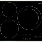 Mặt Trước Bếp Điện Từ 3 Vùng Nấu Cata IB 633 7200W Cảm Ứng