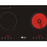 Mặt Trước Bếp Điện Từ Hồng Ngoại Đôi Arber AB372 2000W Cảm Ứng