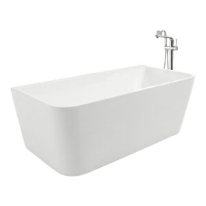 Bồn Tắm Nằm Đặt Sàn Acrylic Việt Mỹ VM-027 1600x800 mm Chữ Nhật