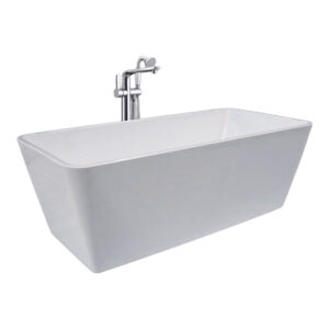 Bồn Tắm Nằm Đặt Sàn Acrylic Việt Mỹ VM-129 1700x800 mm Chữ Nhật