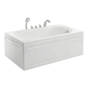 Bồn Tắm Nằm Việt Mỹ 12K 1190x690 mm Chữ Nhật