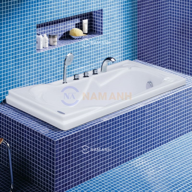 Bồn Tắm Nằm Việt Mỹ 15RF 1490x730 mm Chữ Nhật - Thumbnail