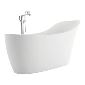 Bồn Tắm Oval Đặt Sàn Acrylic Việt Mỹ VM-182 1700x750 mm