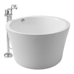 Bồn Tắm Tròn Đặt Sàn Acrylic Việt Mỹ VM-029 1200x1200 mm