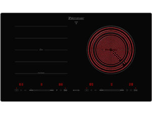 Mặt Trước Bếp Điện Từ Hồng Ngoại Đôi Zemcook IZM 205 PRO IH 2200W Cảm Ứng