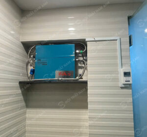 Hình ảnh thực tế máy xông hơi ướt Sika