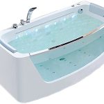 Mặt Trước Bồn Tắm Nằm Đơn Massage Acrylic Rudylux RD-91986-9 Chữ Nhật Góc