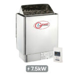 Máy Xông Hơi Khô 7.5kW Gunsan GSS7.5KW - Điều Khiển Điện Tử