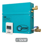 Máy Xông Hơi Ướt 12KW Gunsan GS12KW - Điều Khiển Điện Tử