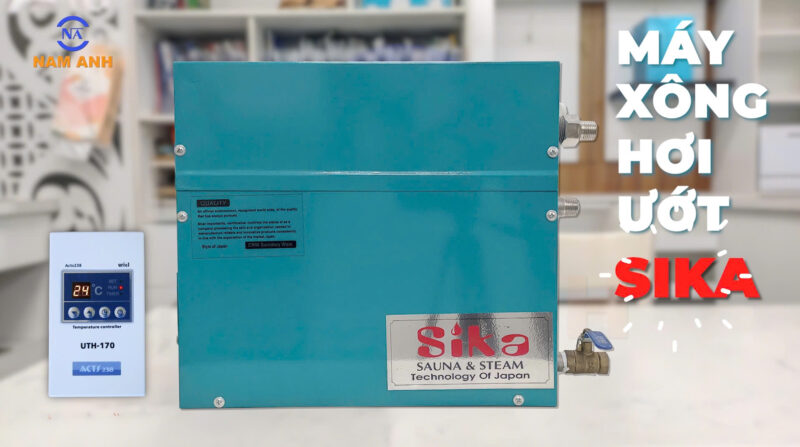 Video máy xông hơi ướt Sika