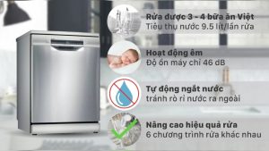 Thông số máy rửa bát