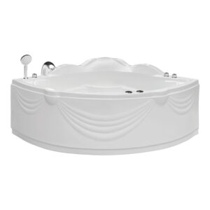 Bồn Tắm Góc Euroca EU2-1300 1300x1300 mm Tam Giác 9 Mặt Trước Bồn Tắm Góc Euroca Eu2-1300 1300X1300 Mm Tam Giác