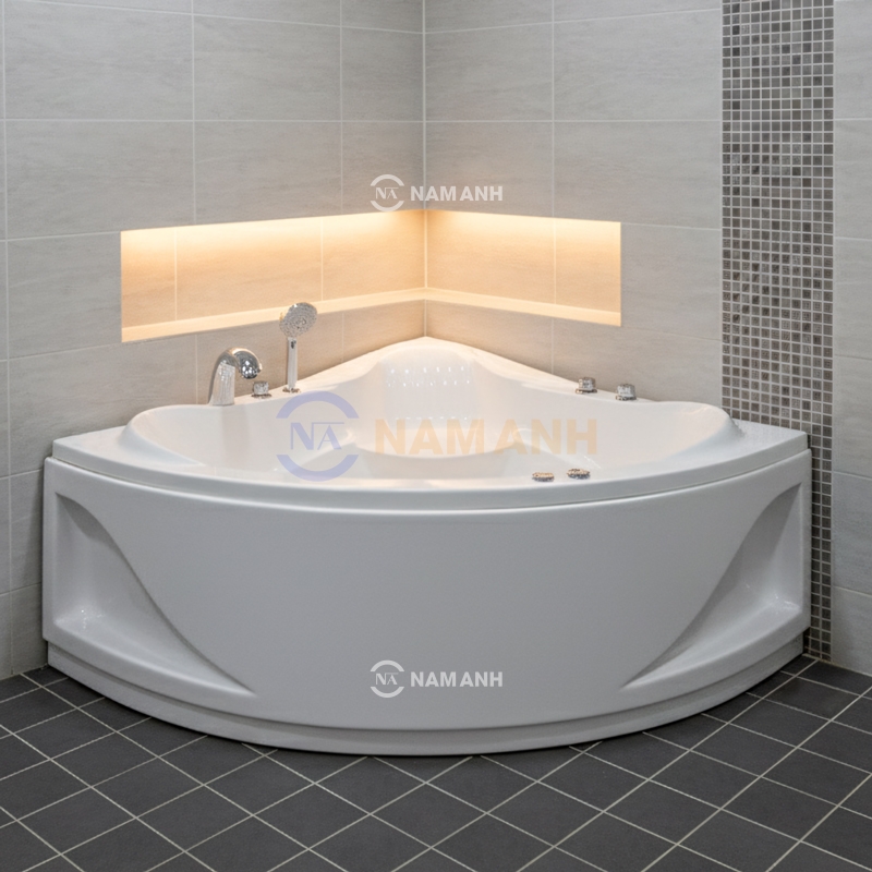Bồn Tắm Góc Euroca EU3-1200 Tam Giác - Thumbnail
