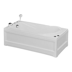Bồn Tắm Nằm Euroca EU1-1675 1600x750 mm Chữ Nhật 4 Mặt Trước Bồn Tắm Nằm Euroca Eu1-1675 1600X750 Mm Chữ Nhật