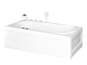 Bồn Tắm Nằm Euroca EU1-1680 1600x800 mm Chữ Nhật 6 Mặt Trước Bồn Tắm Nằm Euroca Eu1-1680 1600X800 Mm Chữ Nhật