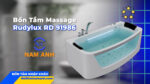 Video bồn tắm nằm massage Rudylux RD-91986