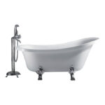 Bồn Tắm Chân Rồng Đặt Sàn Acrylic Rudi RUB122