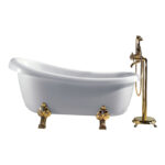 Bồn Tắm Chân Rồng Đặt Sàn Acrylic Rudi RUB123