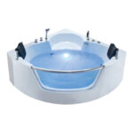 Bồn Tắm Góc Đôi Massage Acrylic Rudi RUB205 Tam Giác