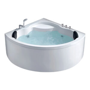 Bồn Tắm Góc Đôi Massage Rudi RUB210 1200x1200 mm Tam Giác