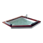 Bồn Tắm Góc Đôi Xây Massage Rudi RUB244 Tam Giác