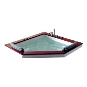 Bồn Tắm Góc Đôi Xây Massage Rudi RUB244 Tam Giác