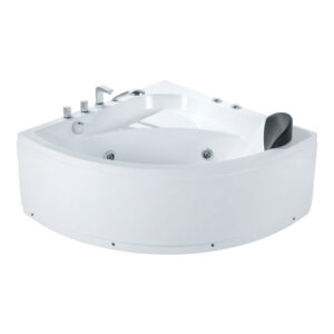 Bồn Tắm Góc Massage Rudi RUB213 1210x1210 mm Tam Giác