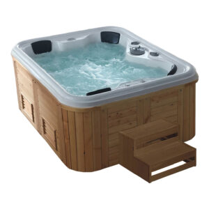 Bồn Tắm Jacuzzi 4 Người Rudi RUJ706 2100x1800 mm Chữ Nhật