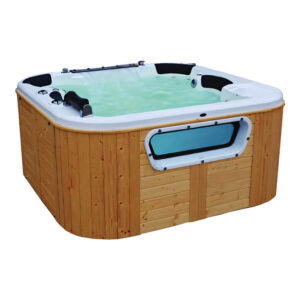 Bồn Tắm Jacuzzi 5 Người Rudi RUJ716 1900x1900 mm Vuông