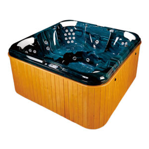 Bồn Tắm Jacuzzi 5 Người Rudi RUJ806 2150x2150 mm Vuông