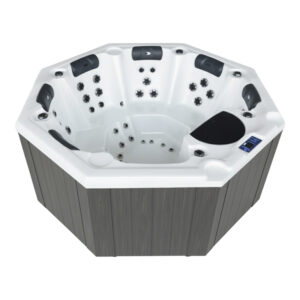 Bồn Tắm Jacuzzi 6 Người Rudi RUJ711C 2150x2150 mm Bát Giác