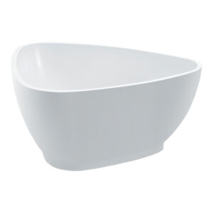 Bồn Tắm Nằm Đặt Sàn Acrylic Rudi RUB107 1338x1090 mm Tam Giác