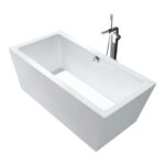 Bồn Tắm Nằm Đặt Sàn Acrylic Rudi RUB115 Chữ Nhật