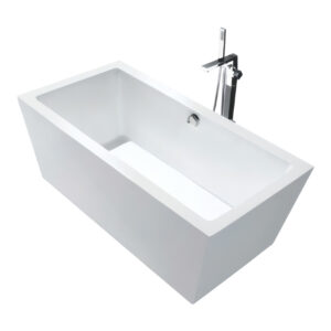 Bồn Tắm Nằm Đặt Sàn Acrylic Rudi RUB115 Chữ Nhật