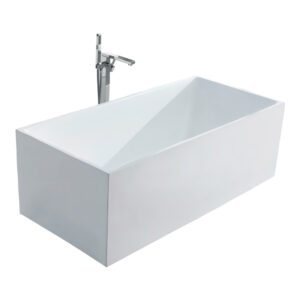 Bồn Tắm Nằm Đặt Sàn Acrylic Rudi RUB116 Chữ Nhật 7 Bồn Tắm Nằm Đặt Sàn Acrylic Rudi Rub116 Chữ Nhật