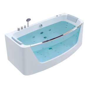 Bồn Tắm Nằm Đôi Massage Acrylic Rudi RUB215 Chữ Nhật