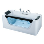 Bồn Tắm Nằm Đôi Massage Acrylic Rudi RUB217 Chữ Nhật