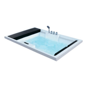 Bồn Tắm Nằm Đôi Xây Massage Rudi RUB240 1850x1200 mm Chữ Nhật