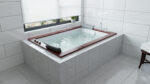 Bồn Tắm Nằm Đôi Xây Massage Rudi RUB245 1800x1500 mm Chữ Nhật - Ảnh Thực Tế 2
