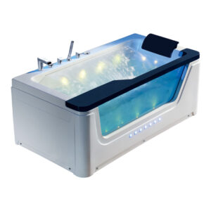 Bồn Tắm Nằm Massage Acrylic Rudi RUB202 Chữ Nhật 1700x900 mm Chữ Nhật