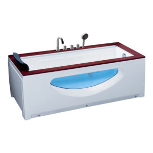 Bồn Tắm Nằm Massage Acrylic Rudi RUB222 1800x880 mm Chữ Nhật