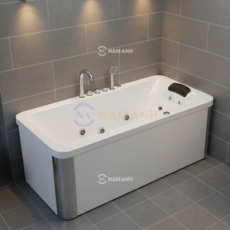 Bồn Tắm Nằm Massage Rudi RUB228 Chữ Nhật - Thumbnail