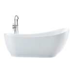 Bồn Tắm Oval Đặt Sàn Acrylic Rudi RUB109